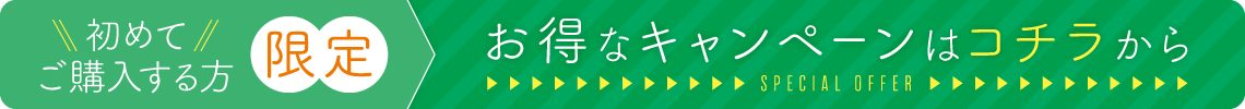この商品を初めてご購入する方だけに! お得なキャンペーンでご購入いただけます! 詳しくはこちら→